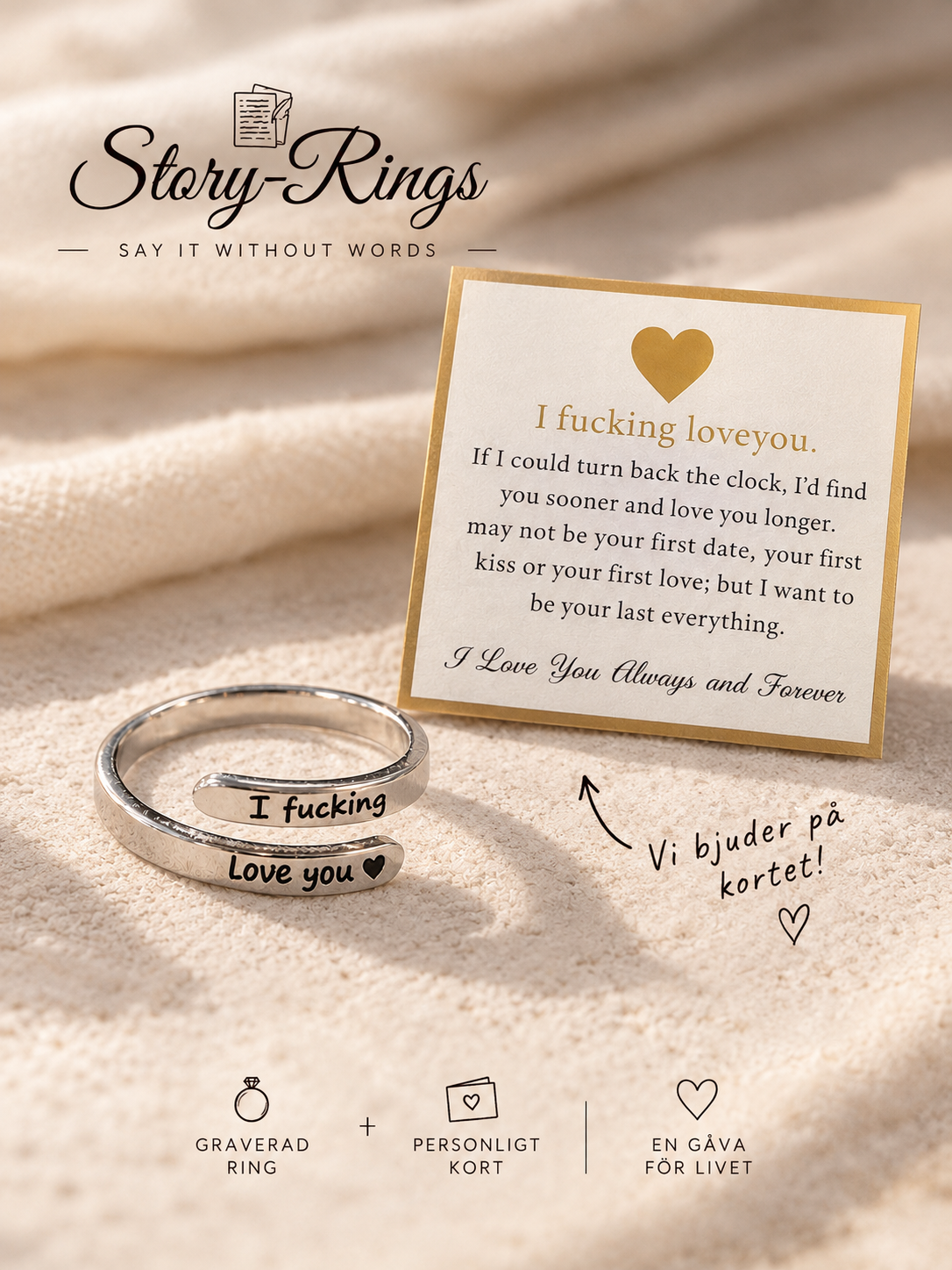 StoryRings - "I F♡cking Love You Ring"
