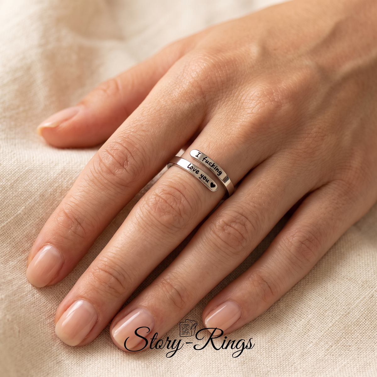 StoryRings - "I F♡cking Love You Ring"
