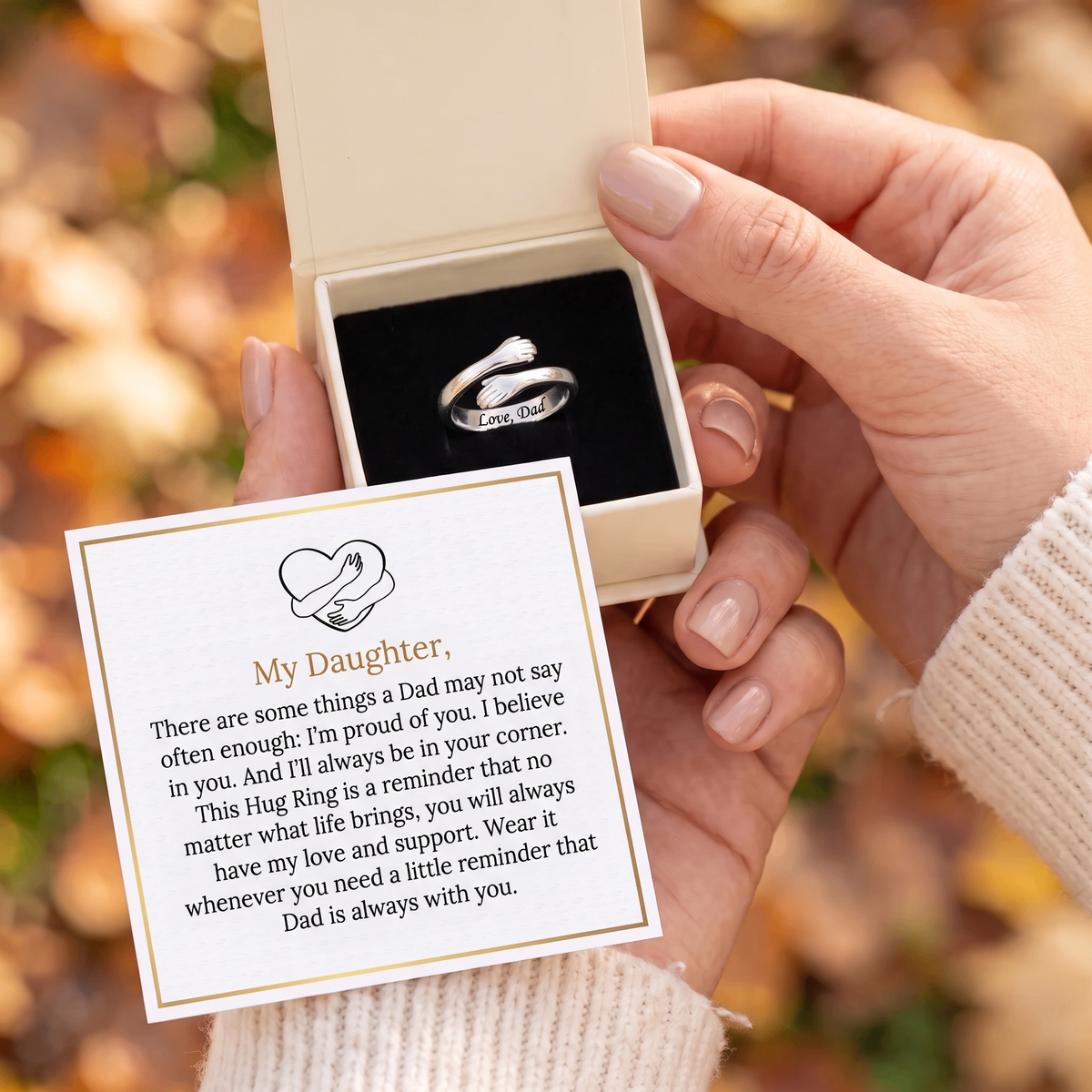 “Love, Dad” | Ringen till din dotter